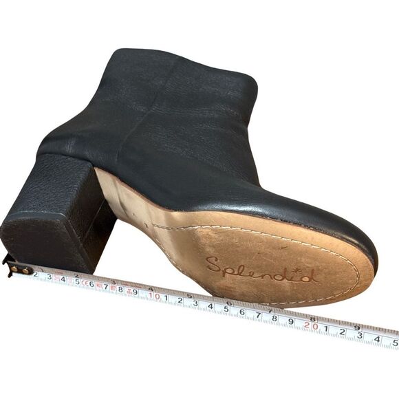 SPLENDID LEATHER NIXIE II ANKLE BOOTS. - Picture 10 of 10